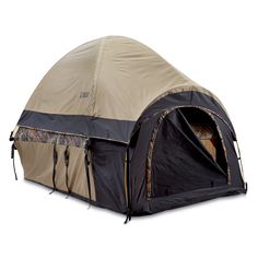 a tent that is sitting on the ground