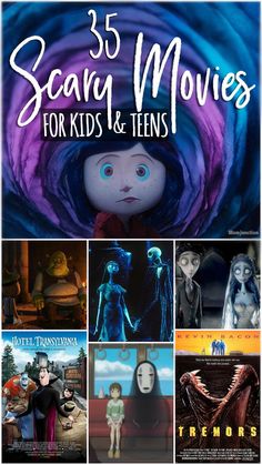 25 scary movies for kids and teens