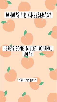 Bullet Journal Ideas