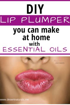 Lip Plumper Diy, Lip Gloss Recipe, Lip Care Diy, Lip Scrub Diy, Diy Lip Gloss