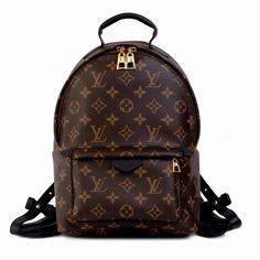 LOUIS VUITTON Palm Springs PM Monogram Black Leather Backpack | eBay Black Louis Vuitton Bag Outfit, Black Louis Vuitton Bag, Louis Vuitton Palm Springs, Louis Vuitton Bag Outfit, Lv Backpack, Aesthetic Backpack, Pm Monogram, Luxury Backpack, Louis Vuitton Backpack