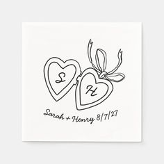 two hearts with the words love and money are drawn in black ink on white paper