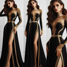 Gala Dresses Long Sleeve, Professional Tips, Queen Dress, Fantasy Gowns, Fairytale Dress, Fashion Inspiration Design, Fantasy Dress, Gala Dresses, Hottest Fashion Trends