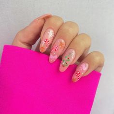 Christmas Mix, Instagram Christmas, Pink Nail