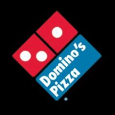 the logo for domino's pizza