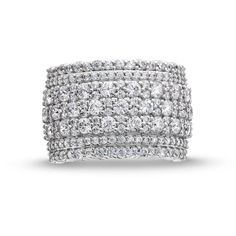 With so many diamonds and so much sparkle, it's no wonder this multi-row, multi-diamond ring is a must-have look. 14K white gold. This unique stepped design features row after row of shimmering diamonds. Diamond edge detail completes the look. 2-1/2 ct. t.w. of diamonds. Anniversary Bands For Her, Multi Band Ring, Jewelry Photoshoot, Vs Diamond, Fashion Ring, Anniversary Bands, Right Hand, Band Rings, Design Features