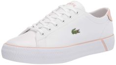 PRICES MAY VARY. Leather and synthetic uppers Rubber outsole Canvas linings Embroidered green crocodile on the quarter Lacoste Store, Lacoste Women, Fancy Shoes, Sneaker Games, Skechers Women, Kids Luggage, Canvas Sneakers, Fashion Sneakers, Pharmacy Gifts