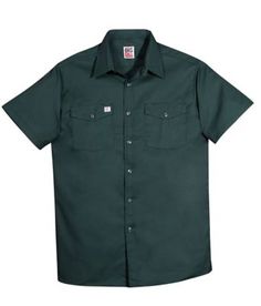 The Big Bill Men's Premium Short Sleeve Work Shirt is built to withstand the wear and tear of a work day. Our short sleeve work shirts feature quick drying fabric and reinforced stress points for added durability. Plus, these premium work shirts for men feature a stylish placket front and convenient pockets. Short sleeve work shirts made with high resistance polyester thread Quick drying fabric helps keep you comfortable Banded collar with pelon & stays Placket front with button closure for work Work Shirt Outfit Men, Work Shirt Outfit, Mens Work Shirts, Men's Uniforms, Big Sleeves, Safety Clothing, Mens Workwear, Tractor Supply, Work Shirt