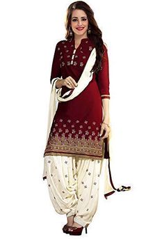 PRICES MAY VARY. 100% Cotton Pull On closure Hand Wash Only Maroon Salwar Suit, Maroon Salwar, Panjabi Dress, Salwar Suit For Women, Cotton Salwar Suit, Women Cotton Dress, Latest Salwar Kameez, Girls Tunics, Salwar Designs