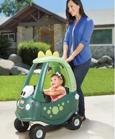 Cozy Coupe Makeover, Dinosaur Car, Outdoor Toys For Kids, Little Tikes, Classic Kids, Ride On Toys, Outdoor Toys, Outdoor Kids, Fisher Price