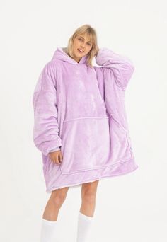 Winter Warm Soft Velour Hoodie Blanket Pocket Big Soft Robe Bathrobe Sweatshirt Pullover Big Hoodies, Soft Robes, Sweatshirt Blanket, Family Together, Blanket Sweater, Velour Hoodie, Hoodie Blanket, Wearable Blanket, Hooded Blanket