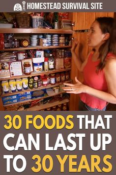 30 Foods That Can Last Up To 30 Years - Homestead Survival Site Miejski Survival, Sushi Rolling, Survival Skills Emergency Preparedness, Emergency Food Storage, Long Term Food Storage, Survival Items