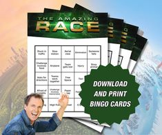 the amazing race card game is on sale