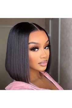 Lace Front Bob Wigs Human Hair Pre Plucked 13x4 HD Transparent Bob Lace Front Wigs Human Hair With Baby Hair Human Hair Wig For Women (10 Inch) Bob Closure, Highlight Bob, Kort Bob, Closure Wigs, Bob Lace Front Wigs, Short Bob Wigs, Lace Closure Wig, Hair Quality, Short Wigs