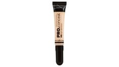 Corrector. www.lagirlusa.com. Designed in USA. Made in China. | L.A. Girl HD Pro Conceal High Definition Concealer in Vanilla | CVS La Girl Pro Concealer Swatches, L.a Girl Pro Concealer, Pro Concealer, Contouring And Highlighting, High Definition, Ulta Beauty, Beauty Face, Concealer, Skin Tones