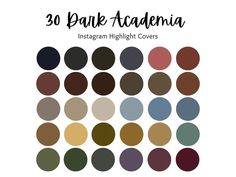 the color scheme for an instagramm highlight cover