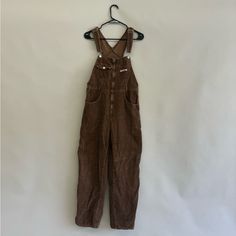 Vintage Overalls Rare, Brown Corduroy Overalls Men Or Women Overalls Brown Corduroy Overalls, Thrifting Manifestation, Brown Overalls, Women Overalls, London Brown, Vintage Overalls, Overalls Men, Corduroy Overalls, Women's Overalls