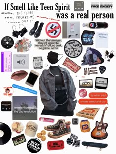 1990s Aesthetic Outfits, Starterpack Aesthetic, Smells Like Teen Spirit, By Myself