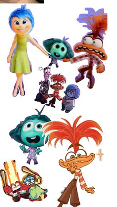 an image of cartoon characters from the movie inside out with caption below that reads, what's your favorite character?