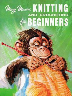 a book with an image of a monkey holding a stick in its mouth and the title 3 pagen, stick - und hakelfibel