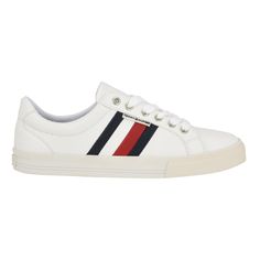 PRICES MAY VARY. Tommy Hilfiger adds striking stripes to a classic tennis profile for a go-to casual look in the Lightz sneakers. Est. 1985, Tommy Hilfiger is a leading lifestyle brand celebrating the essence of American style. Round Toe Lace Up Closure Tommy Shoes, Kids Luggage, Tommy Hilfiger Women, The Room, Fashion Sneakers, Lifestyle Brand, Lifestyle Brands, American Style, Sneakers Fashion