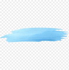 a blue watercolor stain on a white background