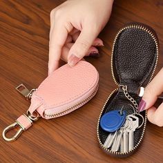 Leather Key Holder, Leather Key Case, Key Wallet, Key Organizer, Key Bag, Pouch Organizer, Key Case, Leather Key, Leather Keychain