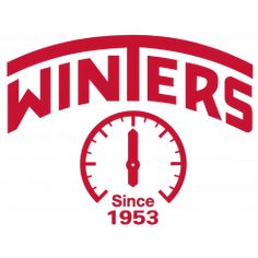 the logo for winners since 1953, with a speedometer in front of it and an arrow at the bottom