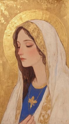 #Maria #Mary Mother Mary Portrait, Pregnant Mary, Orthodox Aesthetic, Immaculate Conception Of Mary, Mary Mother Of Jesus, Mary Art, Agnus Dei