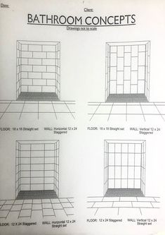 the instructions for how to build a bathroom