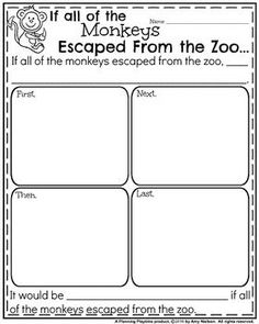 a printable halloween writing activity for kids