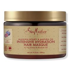 Shea Moisture Manuka Honey, Deep Hair Conditioner, Deep Conditioning Hair, Baobab Oil, Shea Moisture, Hair Masque, Frizz Free Hair, Homemade Hair Products, Manuka Honey