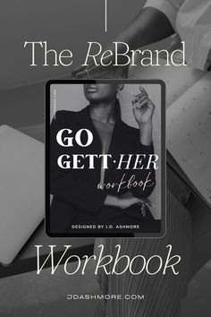 the book cover for go gether workbook with an image of a person holding a laptop