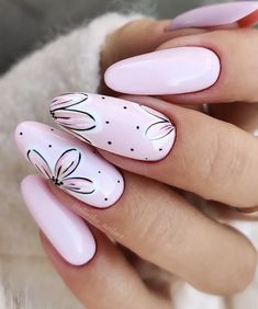 Bright Nail Art, Small Nails, Squoval Nails, Super Cute Nails, Subtle Nails, Long Nail Designs, Nails Salon, Girly Acrylic Nails, Nail Art Ombre