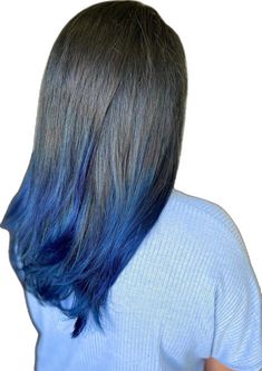 Black Blue Hair, Blue Hair Ideas, Blue Hairstyles, Blue Hair Highlights, Dyed Hair Blue, Blue Black Hair, Black Roots, Blue Highlights, Super Dark