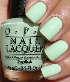 Opi That’s hularious Green Manicure, Nails Opi, Green Nail Polish, Green Nail, Opi Nail Polish, Colorful Nail Designs, Summer Nails Colors, Opi Nails, Beauty Nail