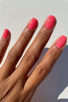 Dec 12, 2021 - Raspberry Pink Creme Nail Polish - Cirque Colors Blushing Queens Uñas Color Coral, Queen Nails, Toe Nail Color, Smink Inspiration, Her Nails, Cute Gel Nails, Routine Planner