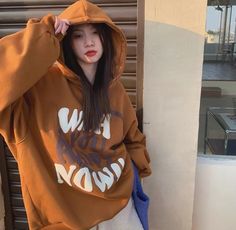 Outfit Rok, Plain Jacket, Button Hoodie, Flannel Hoodie, Model Outfit, Other Outfits, Korea Fashion, Yellow And Brown, Jacket Style