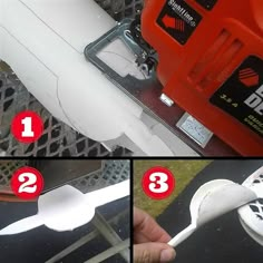 the instructions for how to use a blow dryer on a lawn mower or lawnmower