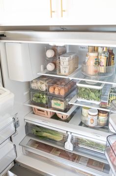 Click here to watch as I organize our fridge. House Organisation, Kitchen Organisation, Refrigerator Organization, Home Organisation, Pantry Design, Dream Apartment, Home Organization Hacks