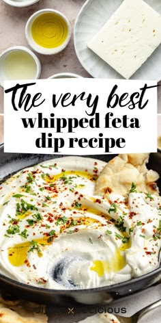 the very best whipped feta dip recipe