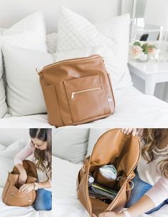 The Ultimate Stylish Diaper Bag Guide Stylish Diaper Bag, Best Diaper Bag, Mom Bag, Fawn Design, Moms Fashion, Diy Leather Bag, Mom Bags, Bag Guide, Nappy Bag