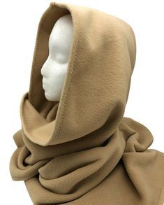 Hood Scarf, Hooded Scarf, Head Covering, Winter Scarf, Wrap Around, Stay Warm, Scarf Wrap, Color Options, Women's Accessories