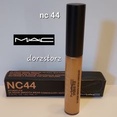 Mac Studio Fix 24-Hour Smooth Wear Concealer Color: Nc44 Size: .24 Oz New In Box 100% Authentic **Only 1 Left! Mac Studio Fix Concealer, Mac Studio Finish Concealer, Concealer Color, Mac Studio Fix Powder, Concealer Shades, Concealer Palette, Makeup Mac, Mac Studio Fix, Mac Studio