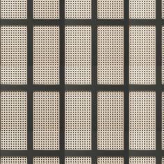 an abstract pattern made up of white and black dots on a gray background, with horizontal grids in the center