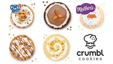 the crumbl cookies are designed to look like desserts