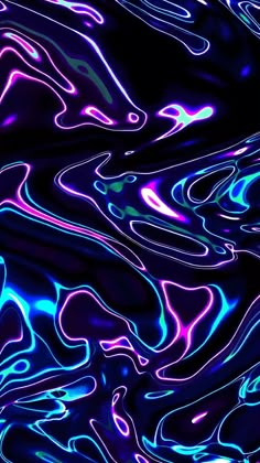 an abstract background with blue and purple lights