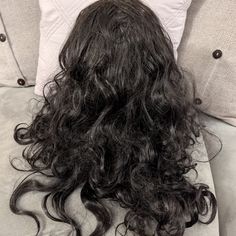 Black Sinteric Long Curly Hair Wig, Open Bag, Never Used Condition Fair, Because You Need Brush Or Atyle The Hair. Wig Color, Curly Hair Wig, Long Curly Hair, Long Curly, Hair Wig, Wig Hairstyles, Curly Hair, Womens Hairstyles, Curly Hair Styles