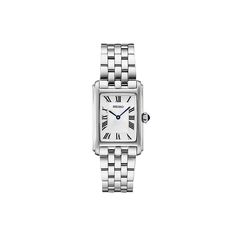 Add a classic touch to your style with this Seiko Women's Essentials White Dial Stainless Steel Watch. Click on this JEWELRY & WATCHES GUIDE to learn about fit, styles, materials and more! Add a classic touch to your style with this Seiko Women's Essentials White Dial Stainless Steel Watch. Click on this JEWELRY & WATCHES GUIDE to learn about fit, styles, materials and more! FEATURES Style: luxury Includes: Watch, Box, Instruction BookletDISPLAY Dial type: matte Face cover material: Hardlex crys Cheap Classic Silver Watches, Classic Stainless Steel Watch Accessories With Subdials, Classic Stainless Steel Watch Accessories For Everyday, Timeless Stainless Steel Watch Accessories For Everyday, Everyday Silver Stainless Steel Watches, Watch Box, Seiko Watches, Women Essentials, Steel Watch