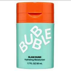 New Bubble Skincare Slam Dunk Hydrating Face, Normal To Dry Skin 1.7 Oz Avocado Oil Skin, Bubble Skincare, Hydrating Face Cream, Moisturizer For Sensitive Skin, Cream For Dry Skin, Hydrating Moisturizer, Natural Moisturizer, Facial Moisturizers, Best Moisturizer